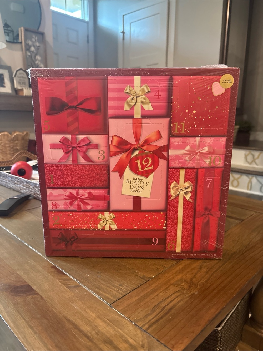 Advent Calendar - Red Gift Box Set